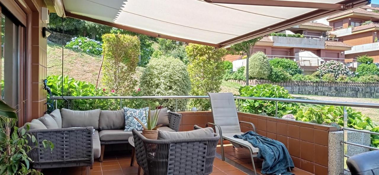 Impresionantes Vistas En Baiona Apartment Bagian luar foto