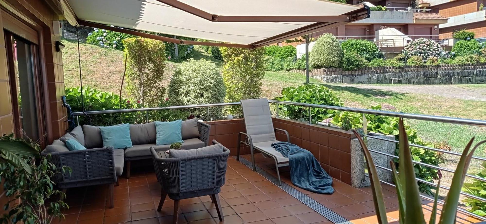 Impresionantes Vistas En Baiona Apartment Bagian luar foto