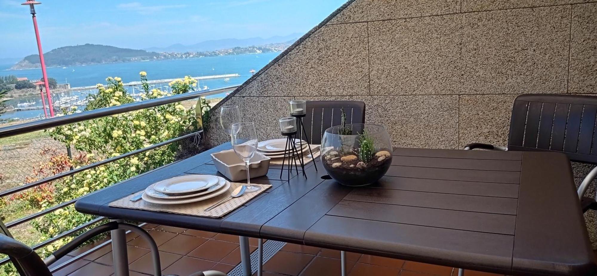 Impresionantes Vistas En Baiona Apartment Bagian luar foto