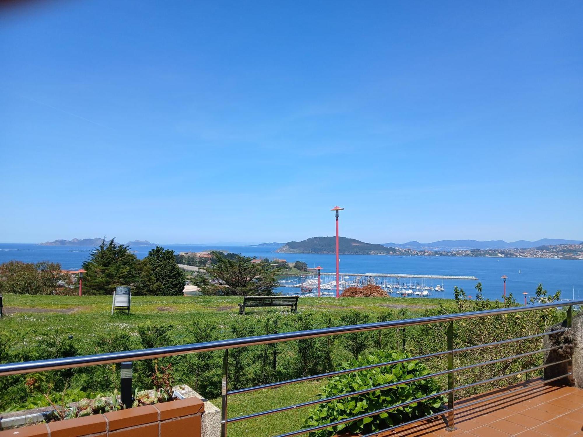 Impresionantes Vistas En Baiona Apartment Bagian luar foto